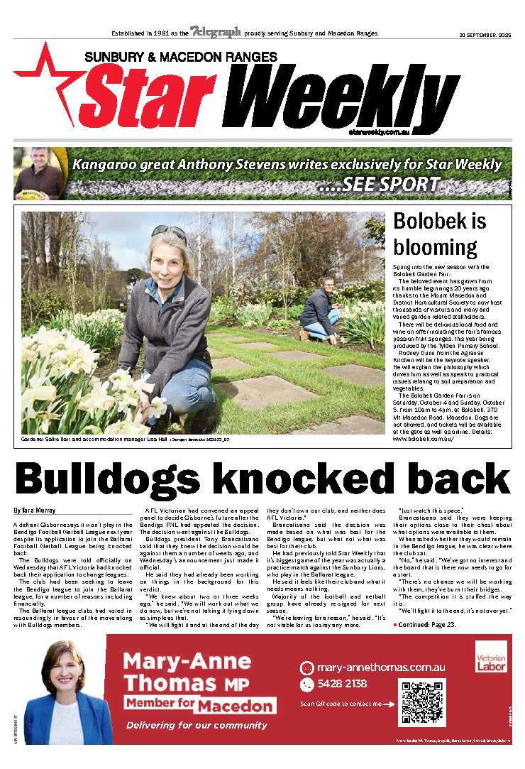 Sunbury & Macedon Ranges